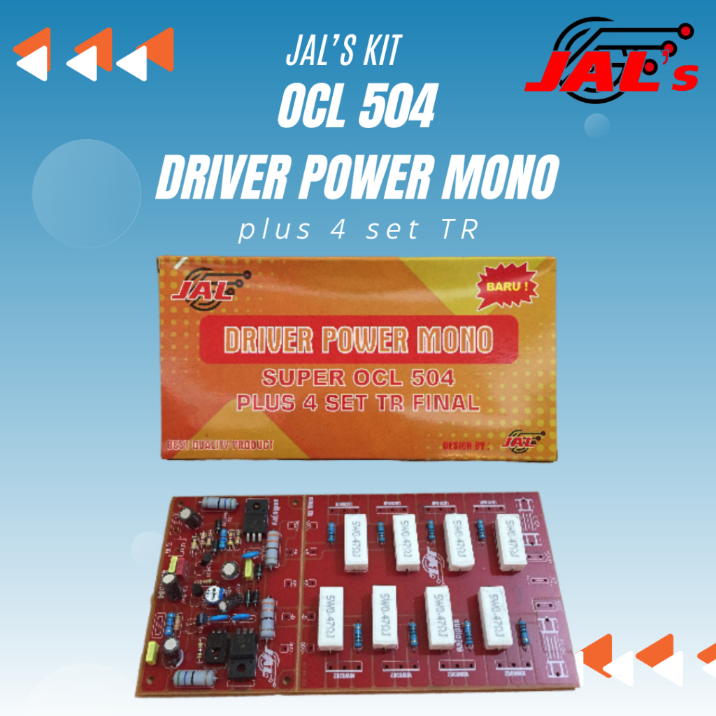 Jual Kit Driver Power Mono Ocl Plus Set Tr Final Shopee Indonesia