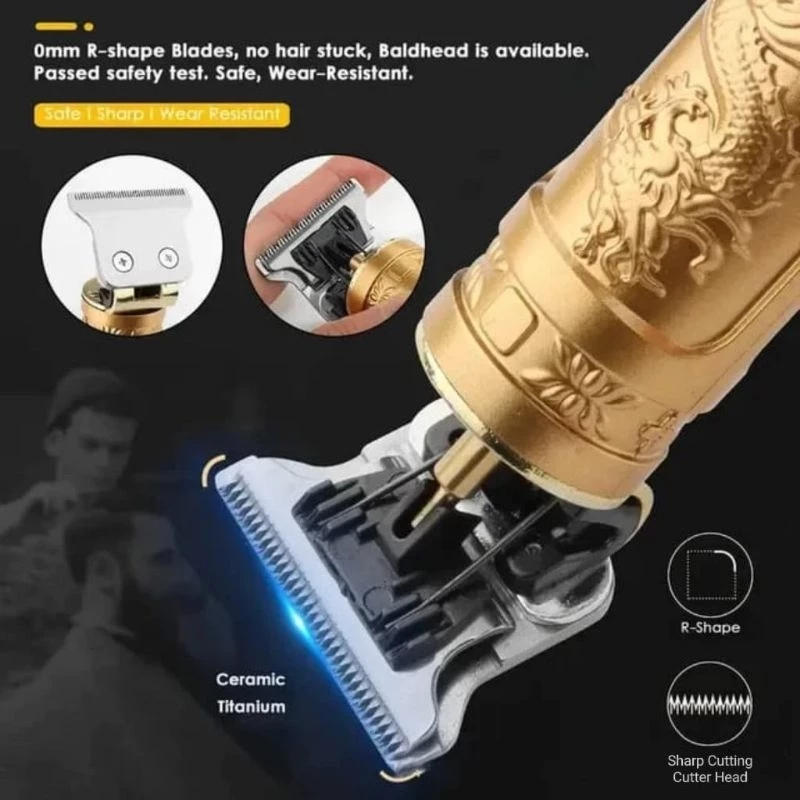 Alat Cukur T9 Dragon dengan aksesoris