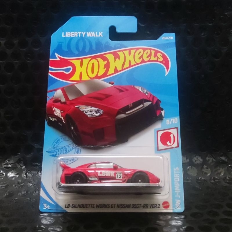 Jual Hot Wheels LBWK R35 Red First Edition | Shopee Indonesia