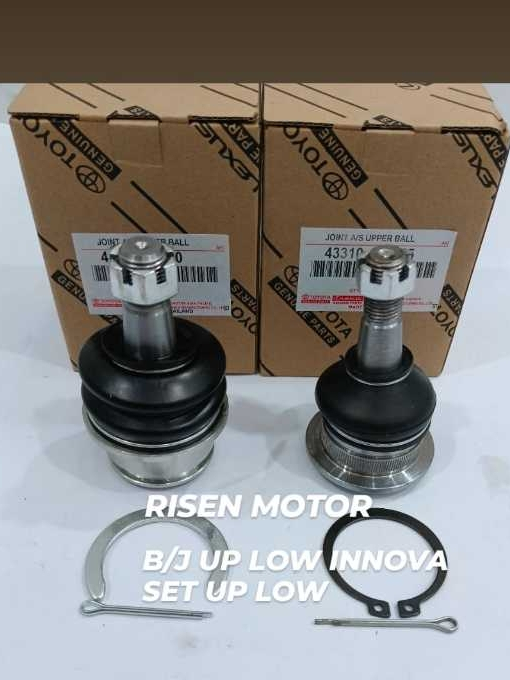 Jual BALL JOINT INNOVA FORTUNER HILUX SET ATAS BAWAH HARGA 2PC BOL JOIN ...