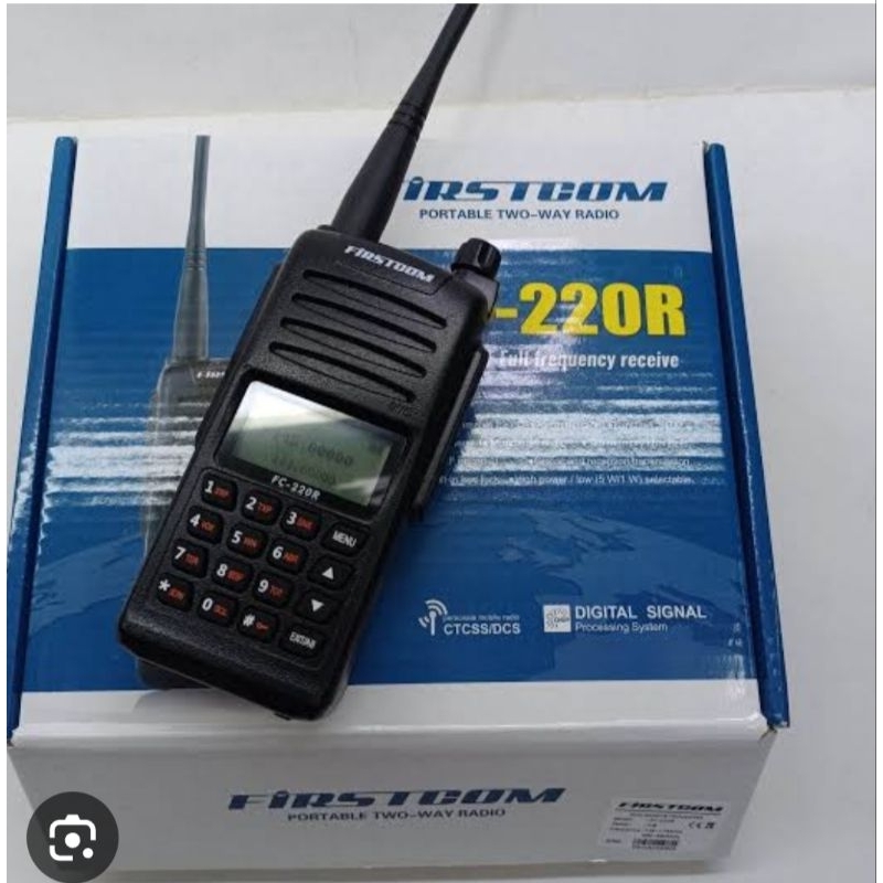 Jual HT FIRSTCOM FC-220R DUAL BAND | Shopee Indonesia