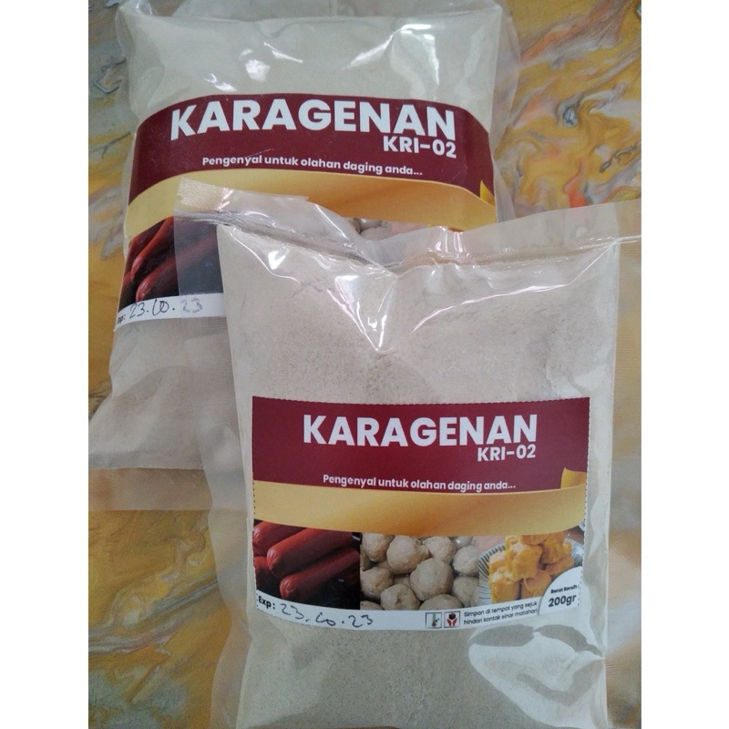 Jual Carrageenan Karagenan Kri 02 Tepung Pengenyal Bakso Pentol Sosis