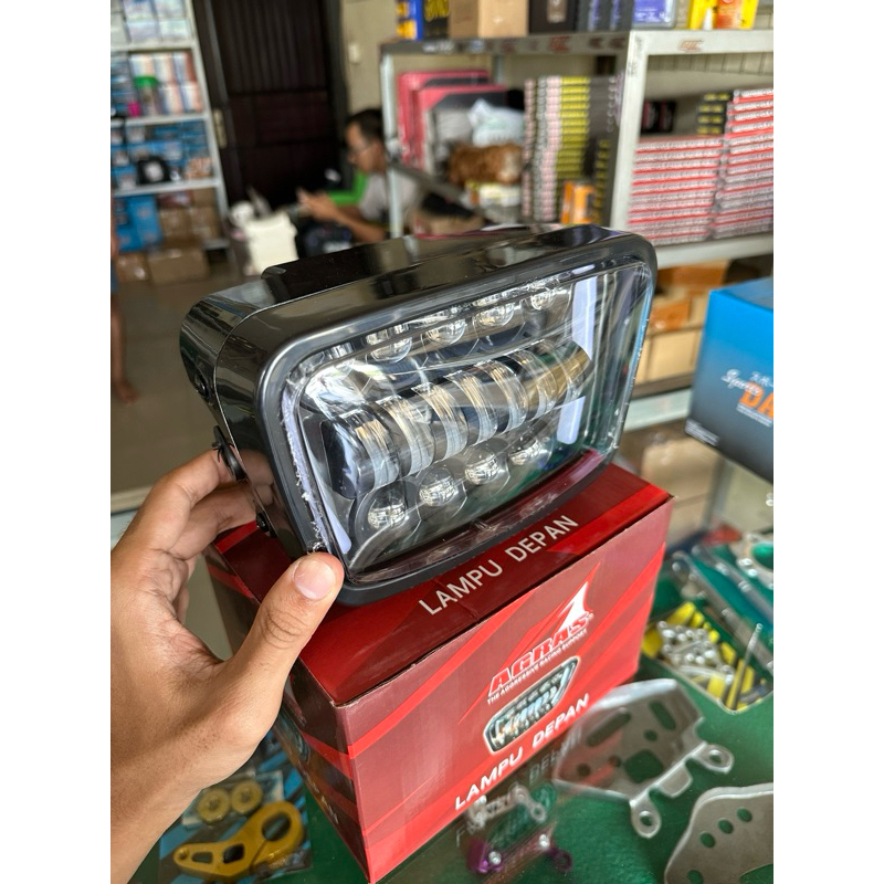 Jual Lampu Daymaker Rx King Super Terang Dan Termurah Sudah Set Dengan Batoknya Shopee Indonesia