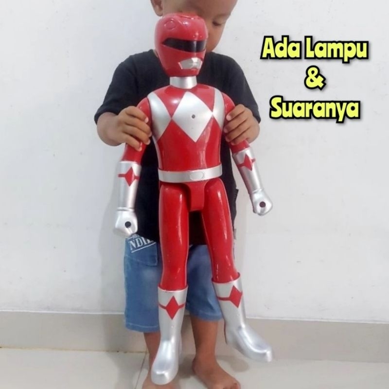 Jual Mainan Figur Power Rangers Uk Jumbo - Action Figure Robot Ranger ...