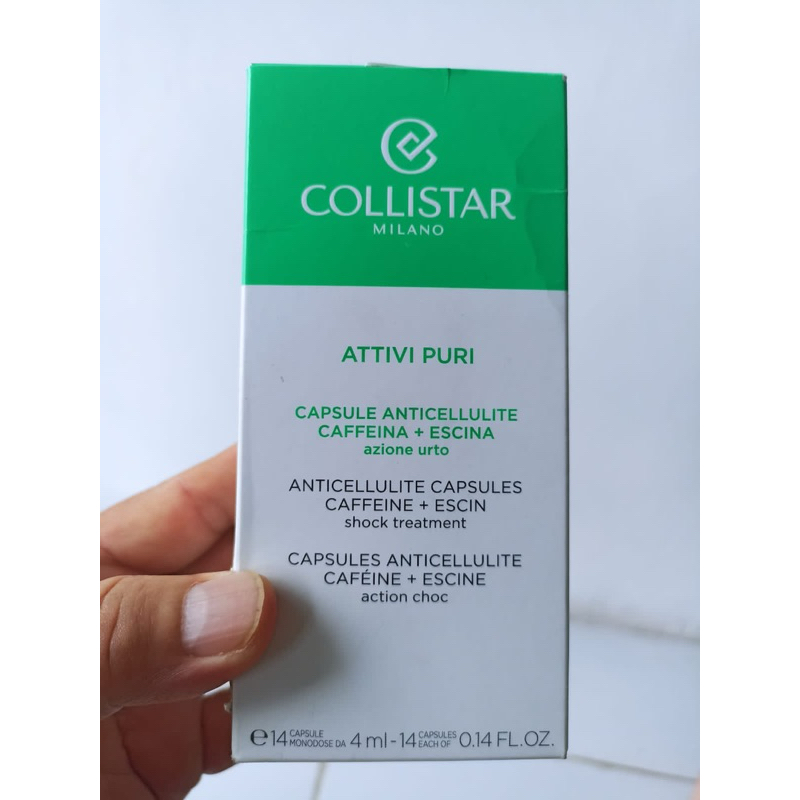 Jual COLLISTAR ATTIVI PURI ANTICELLULITE CAPSULES CAFFEINE + ESCIN ...
