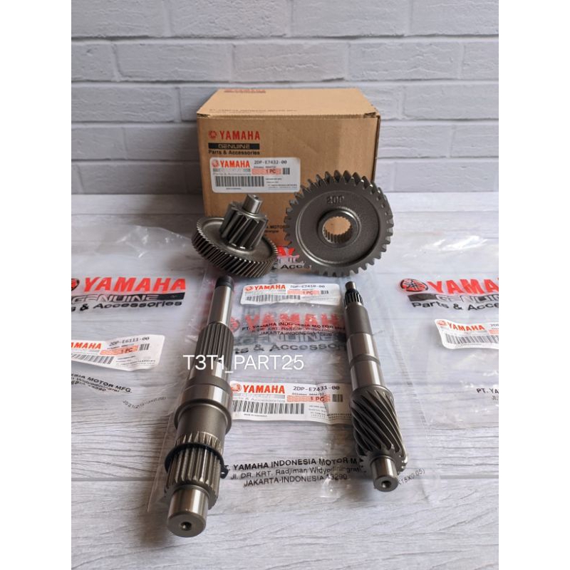 Jual Gigi/gear rasio gardan sett (2DP) isi 4 pcs Yamaha nmax 155 lama ...