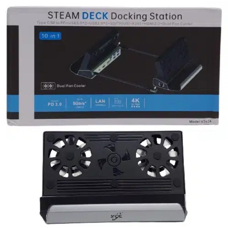 YCE Docking Station for Steam Deck 6 Port in 1 USB Hub with HD1.4,2