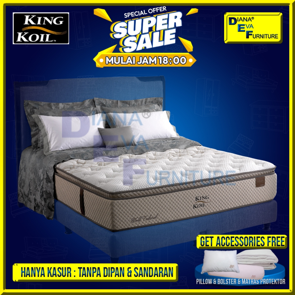 Jual King Koil World Endorsed Kasur Springbed Shopee Indonesia