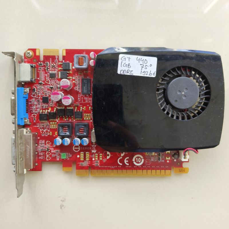 Jual VGA NVIDIA MSI GT 440 1GB 192BIT DDR3 | Shopee Indonesia