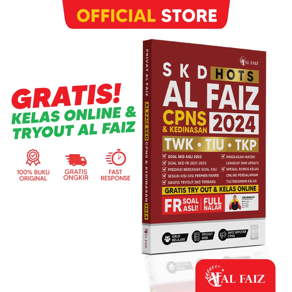 Jual Buku SKD Al Faiz CPNS Dan Kedinasan 2024 | Shopee Indonesia