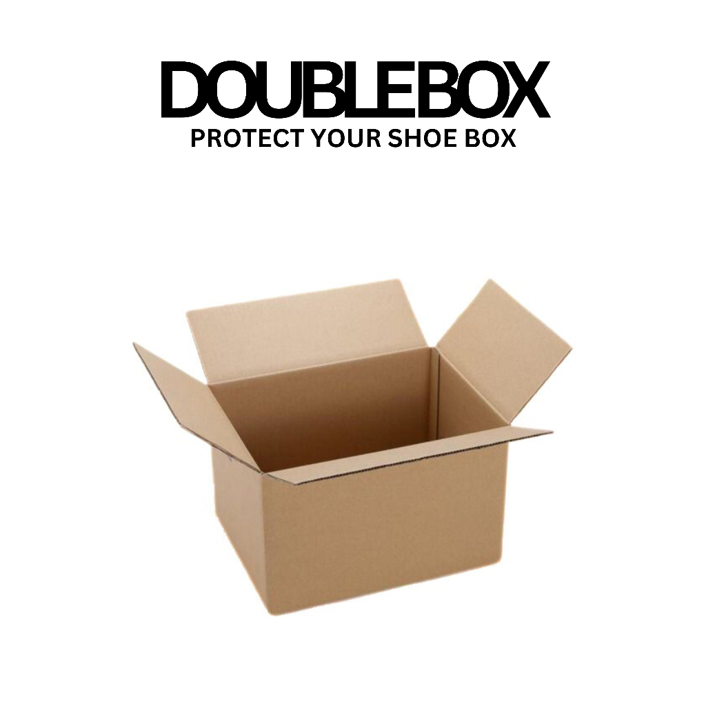Jual DOUBLE BOX (double protection for your sneakers box) | Shopee ...