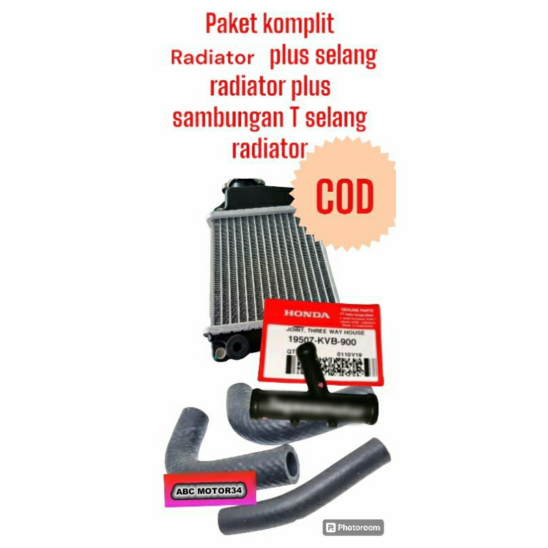 Jual paket hemat Radiator vario 110 KARBURATOR plus selang radiator ...