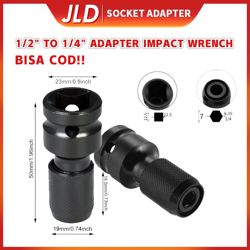 Jual JLD Hex Socket Adapter 1/2