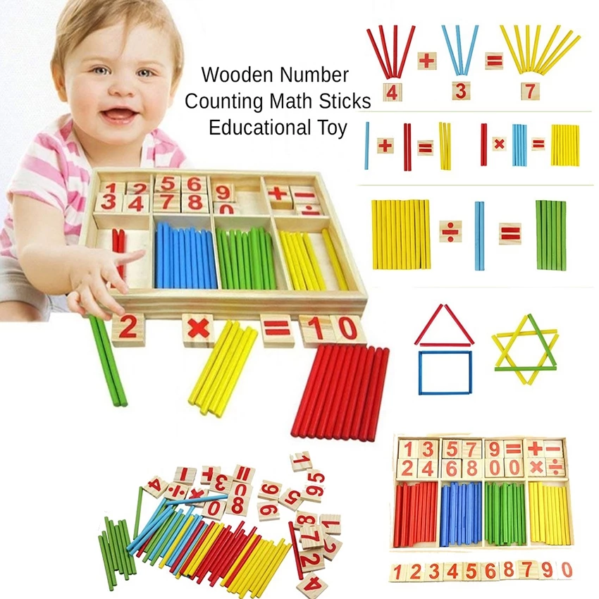 Mainan Puzzle 3D Matematika - 1