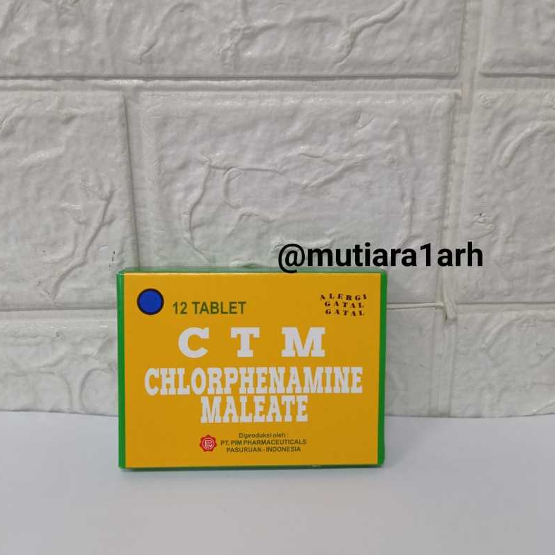 Jual CTM PIM STRIP 12 TABLET | Shopee Indonesia