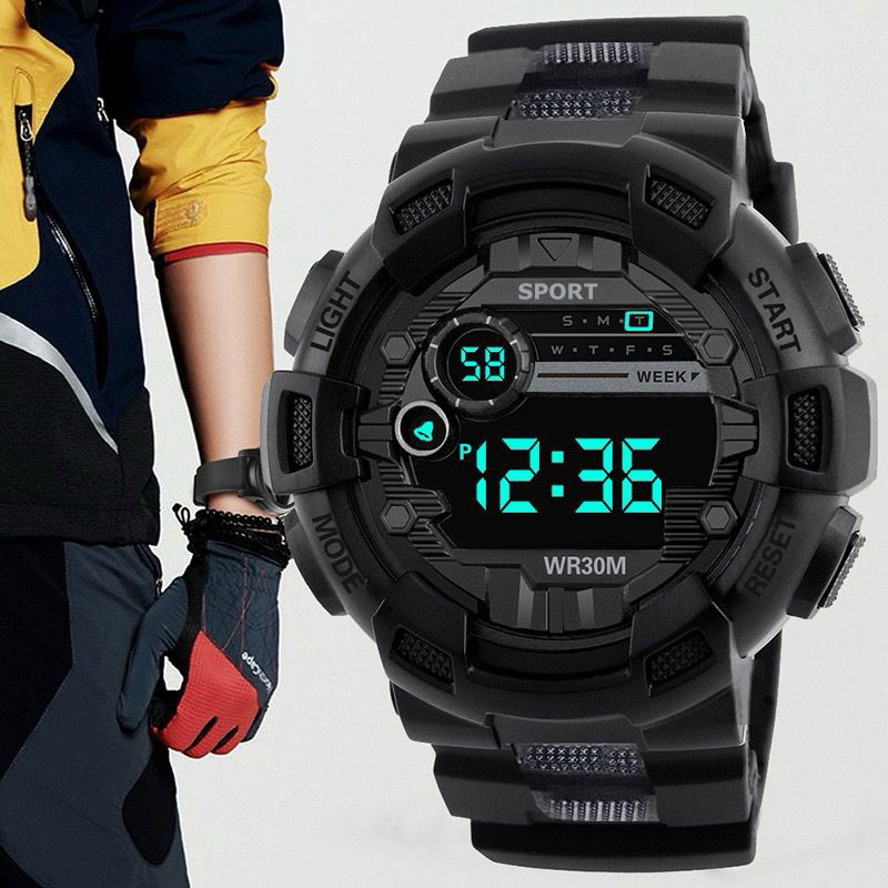 Jual (Terima Cod)Jam Tangan Pria Sport Week Digital Strap Rubber/Karet ...