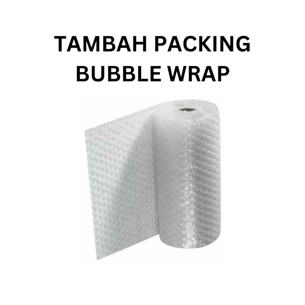 Jual Tambahan Packing Bubble Wrap (1 lapis setiap qty) | Shopee Indonesia