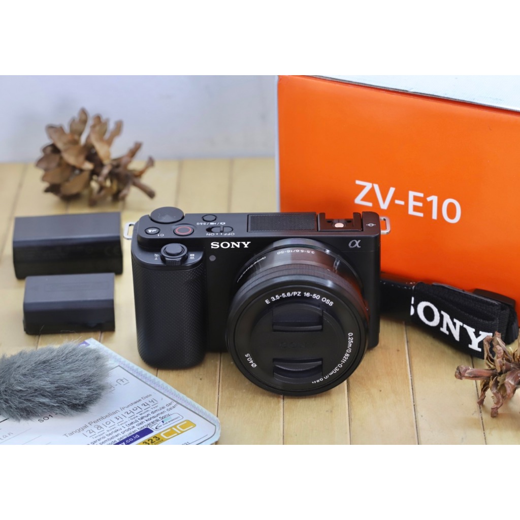 Jual Sony ZV-E10 + Kit 16-50mm Fullset Garansi 2025 B166 | Shopee Indonesia