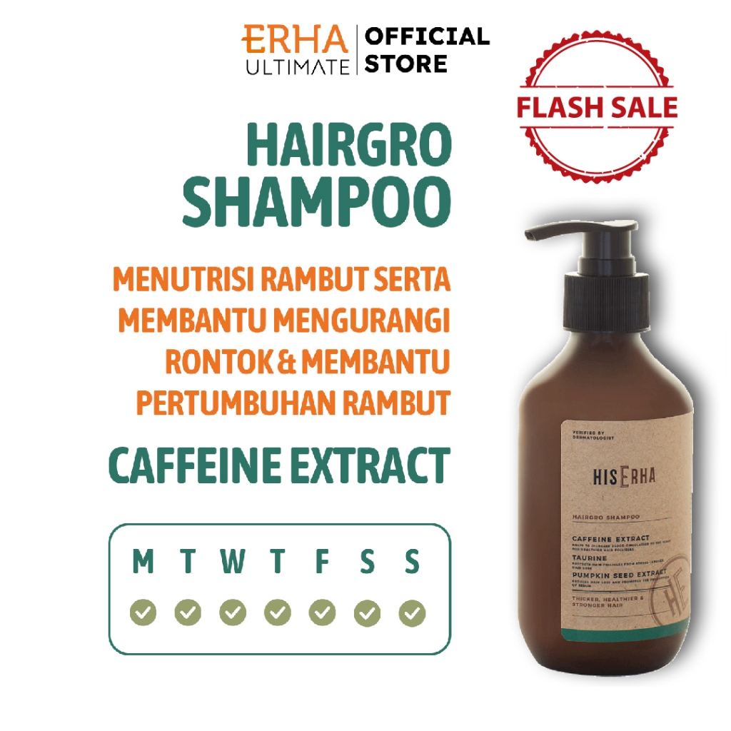Jual HISERHA Hairgro Shampoo 270ml Shopee Indonesia