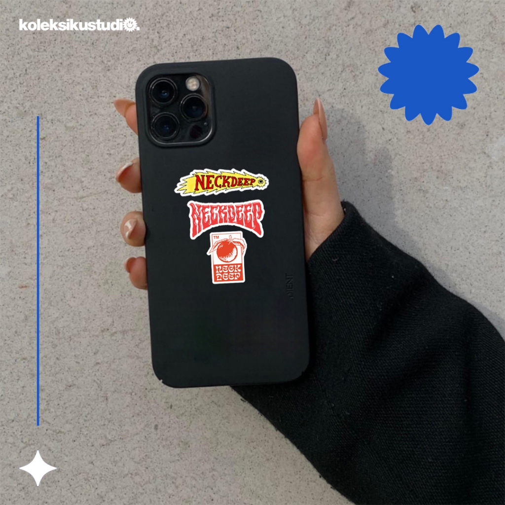 Jual Stiker Neck Deep Sticker Music Musik Band Aesthetic Lucu Stiker HP ...