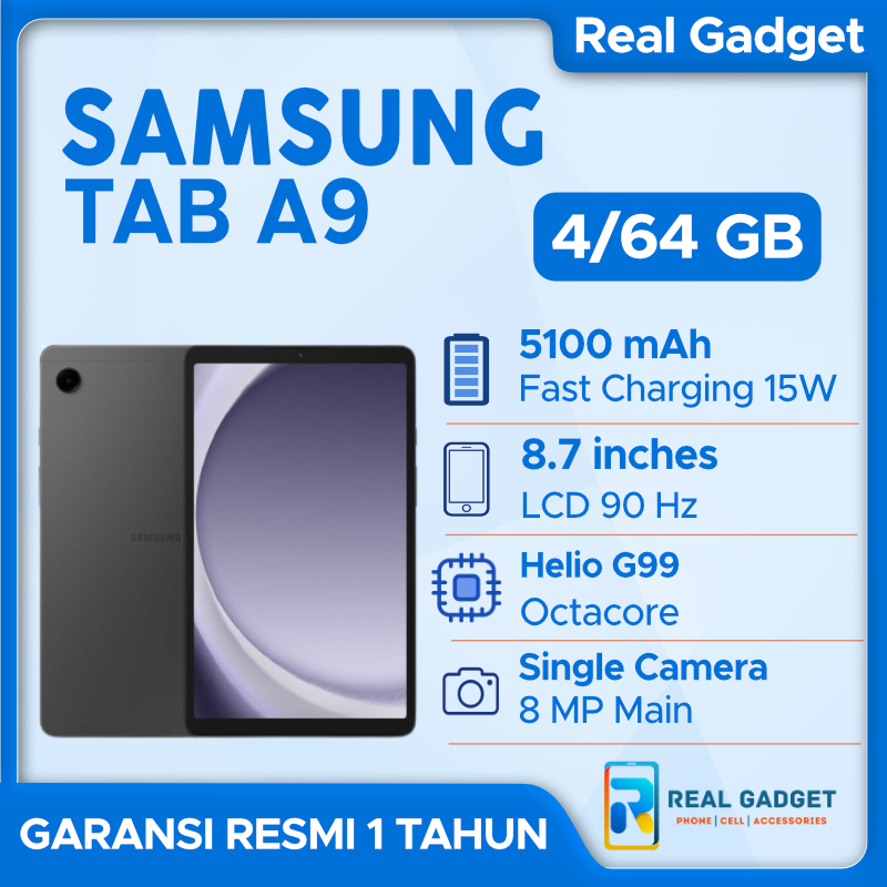Jual Samsung Tab A9 4/64 Wifi/ LTE / Kids Edition Resmi Jual Samsung Tab A9 4/64 Wifi/ LTE / Kids Edition Resmi