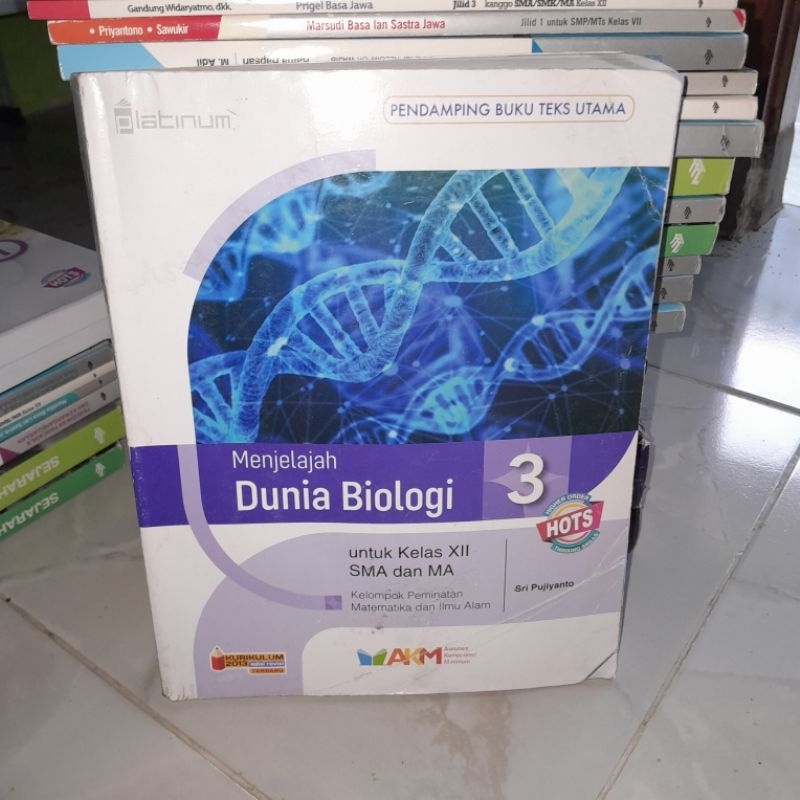 Jual Original Bekas Prelove Buku Sekolah Menjelajah Dunia Biologi Untuk Kelas Xii Dua Belas