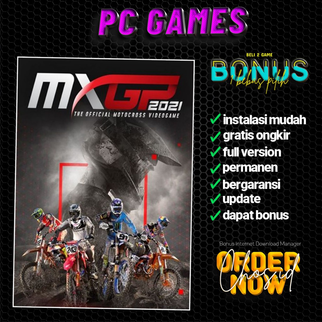 Jual MXGP 2021 The Official Motocross Videogame | Game PC - Laptop ...