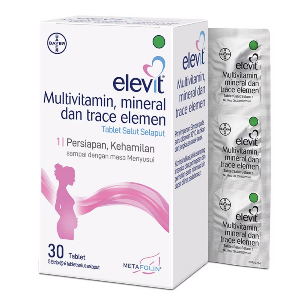 Jual ELEVIT Multivitamin, Mineral DAN TRACE ELEMEN - PERSIAPAN ...
