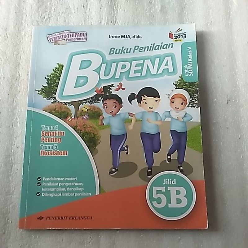 Jual BUPENA 5B SD / MI KELAS 5 K13 EDISI REVISI ERLANGGA | Shopee Indonesia