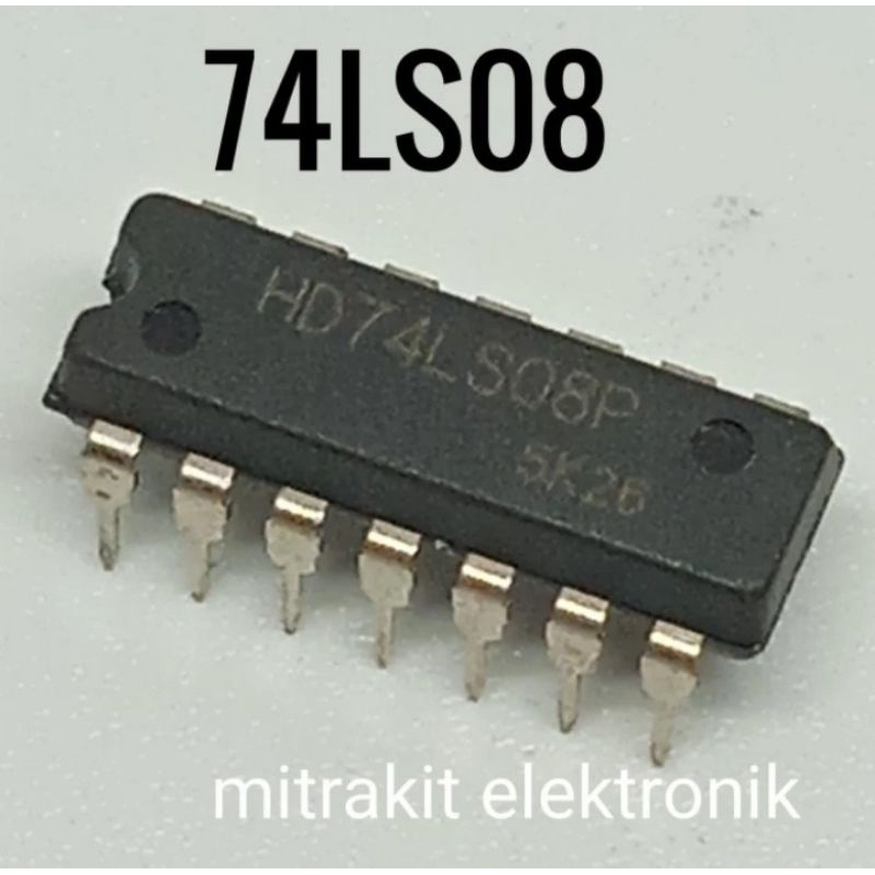 Jual IC TTL 74LS08 74ls08 Quad 2input AND gate | Shopee Indonesia