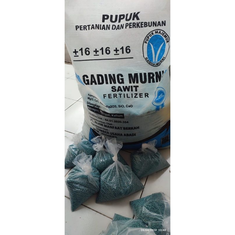 Pupuk Untuk Sayur Dan Buah 1000gr