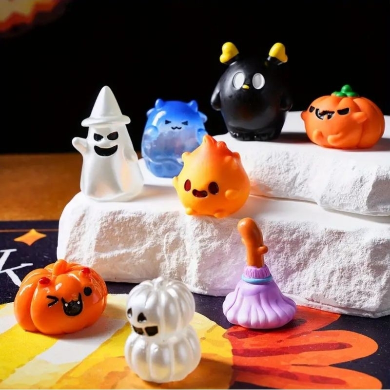 Jual Figure SET Halloween /Miniatur/Topping Cake/Dekorasi/dll | Shopee ...