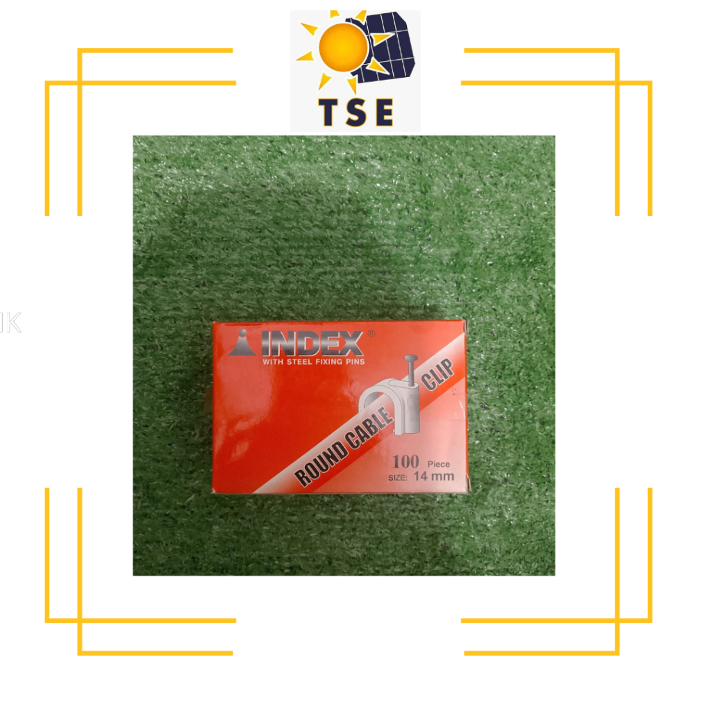 Jual KLEM KABEL INDEX NO 14 MM SADEL PAKU BETON (100) | Shopee Indonesia