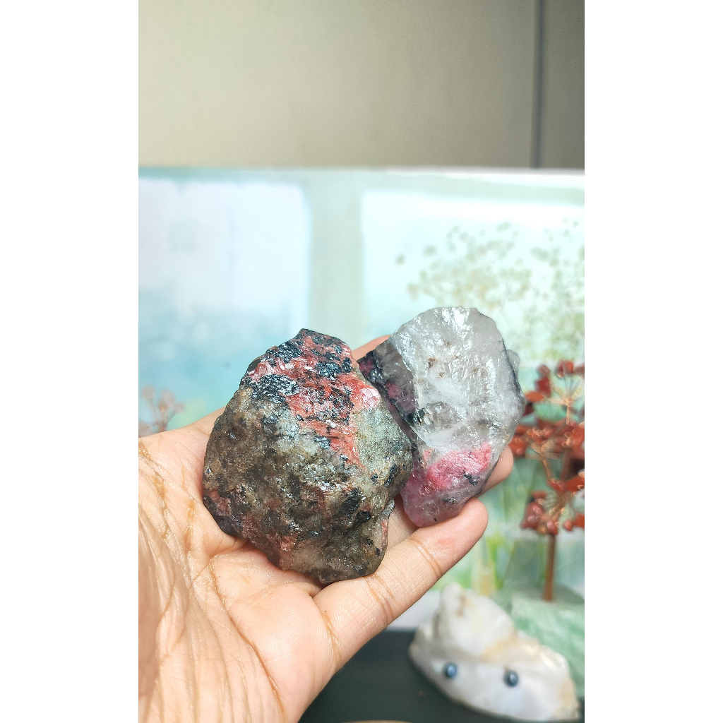 Jual Natural African Rhodonite Rough / Raw Stone (8) | Shopee Indonesia