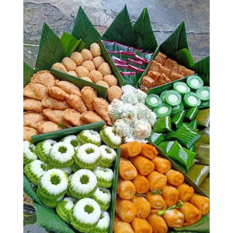 Jual KUE BASAH TAMPAH/JAJAJANAN PASAR/KUE TAMPAH TRADISIONAL/KUE