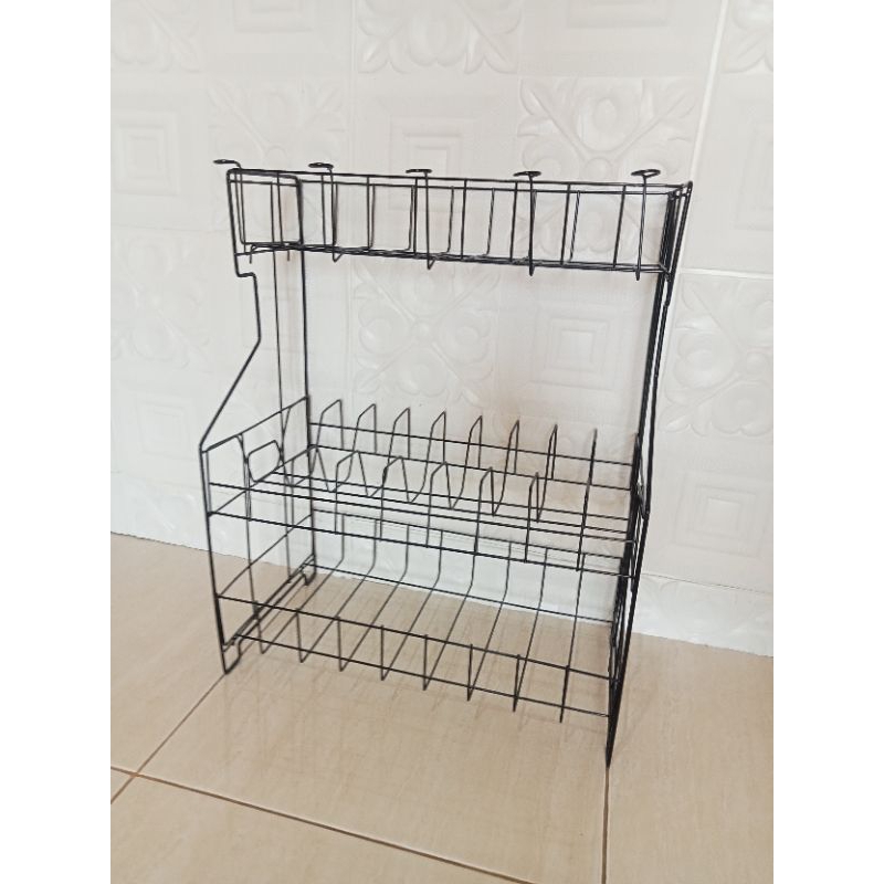 Jual Unik Rak Piring Rpl 3 Susun Rak/Rak | Shopee Indonesia