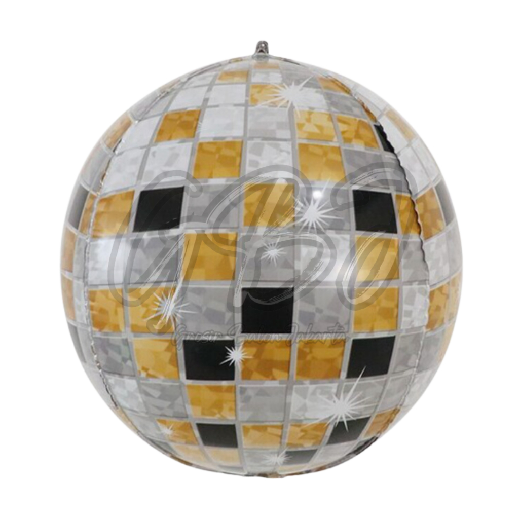 Jual Balon Foil JUMBO Bola Disko 4D - 22 inch | Shopee Indonesia