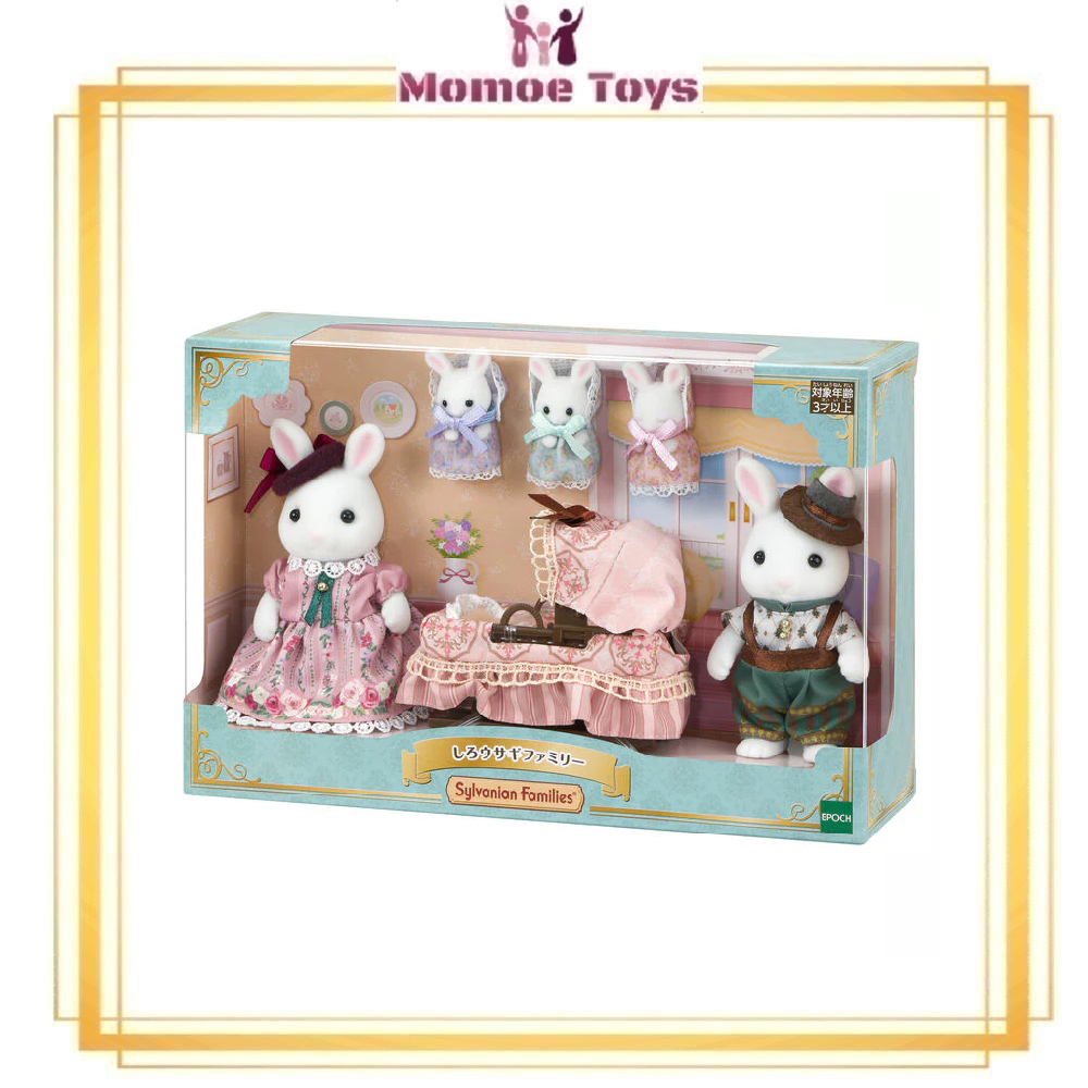 Jual Sylvanian Families White Rabbit Family Original Epoch Japan ...