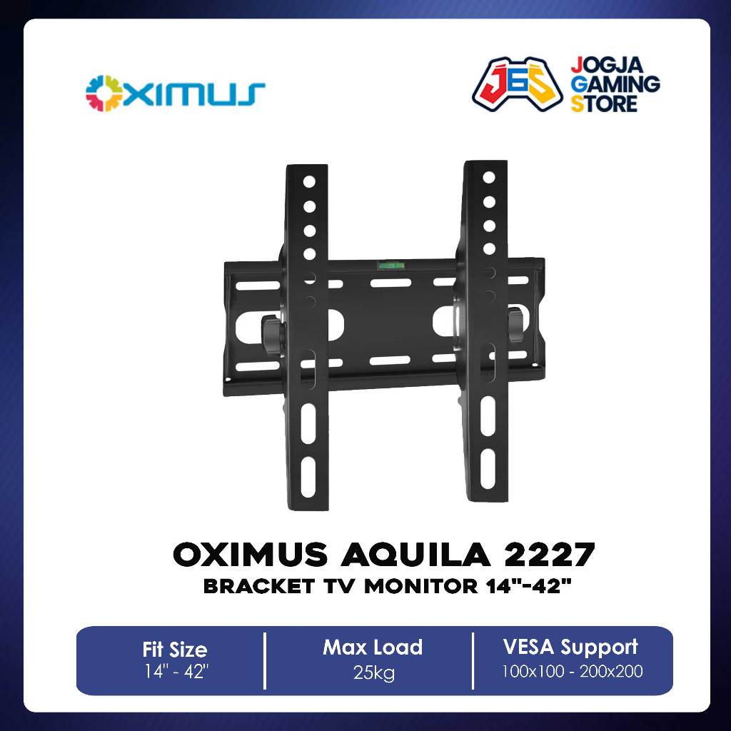 Jual Oximus Aquila Bracket Tv Led Monitor Lcd Wall Mount Tilt Shopee Indonesia