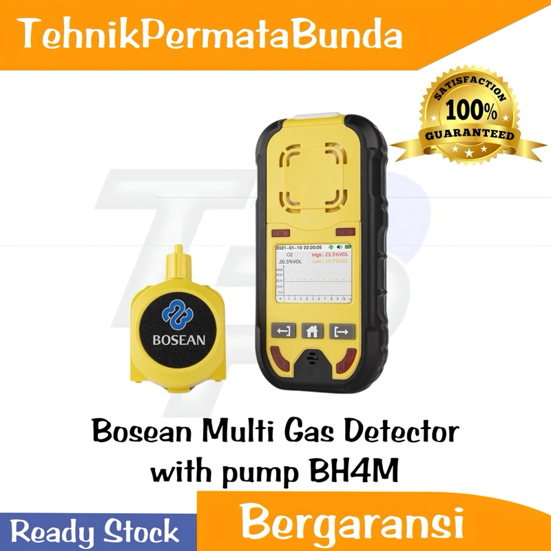 Jual Bosean Bh M H S O Co Lel In Multi Gas Detector With Pump