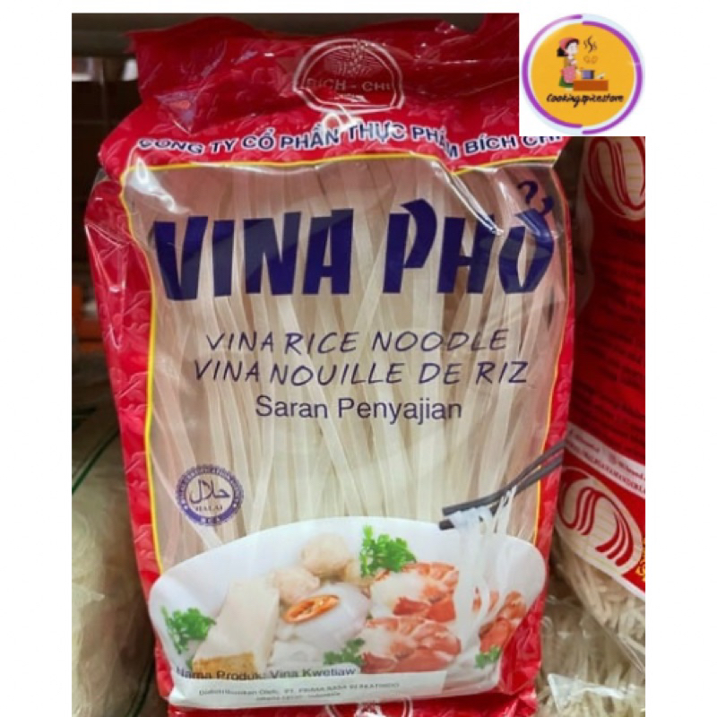 Jual Vina Pho Rice Noodle ( kwetiau Vietnam) 400gram | Shopee Indonesia