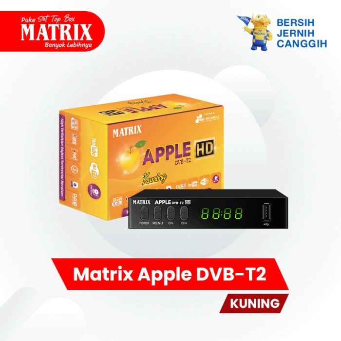 Set Top Box TV Digital Matrix Burger