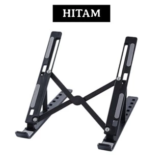 P3 Stand Laptop Notebook Lipat Holder Portable Bahan Aluminum Alloy Anti Selip Multifungsi