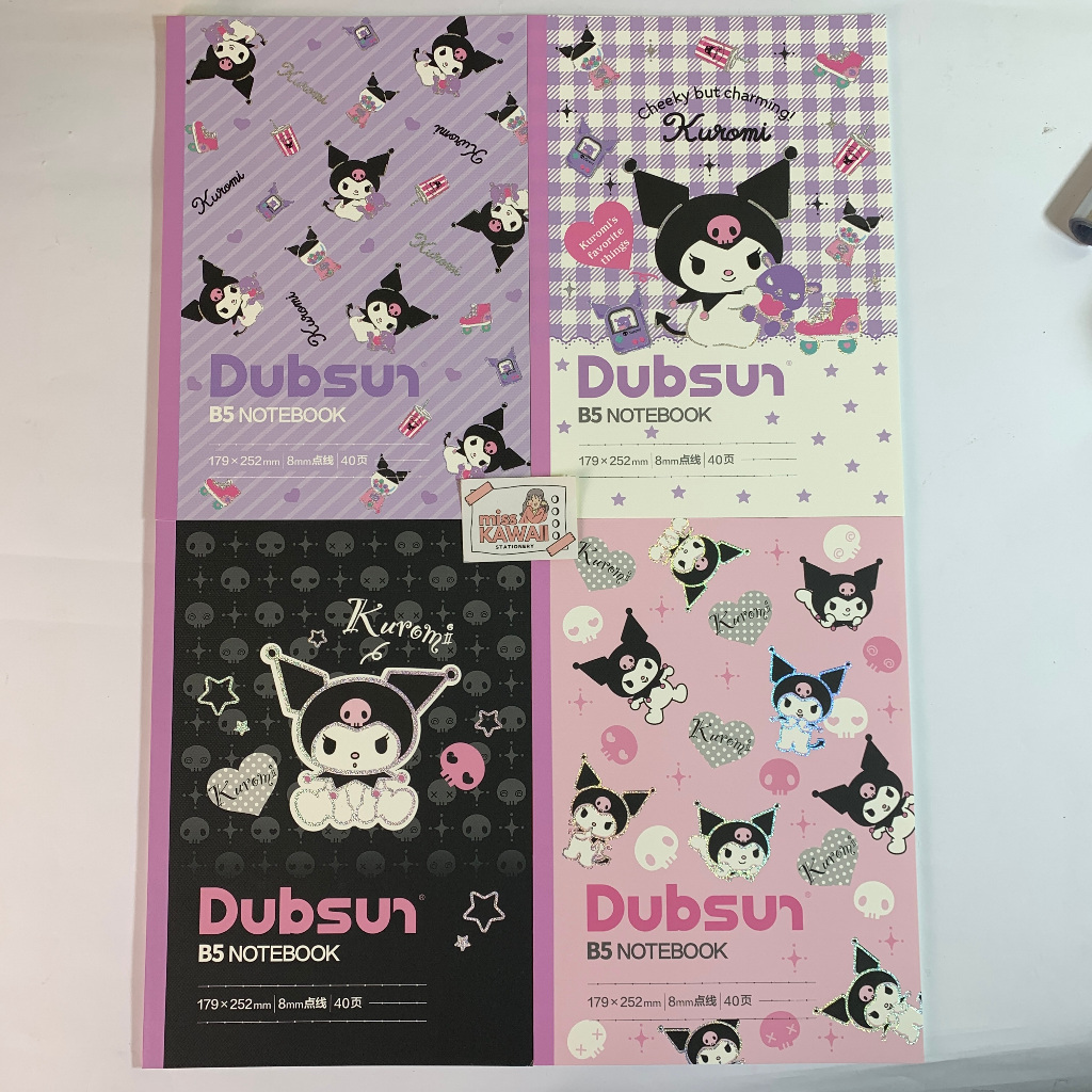 Jual Kuromi Notebook B5/ Notebook/ Buku Catatan/ Memo IIGEN YZ8788 ...