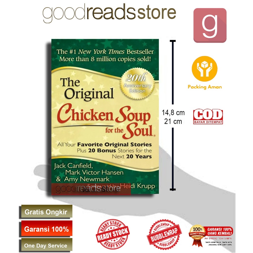 Jual Chicken Soup for the Soul 20th Anniversary Edition by Jack ...