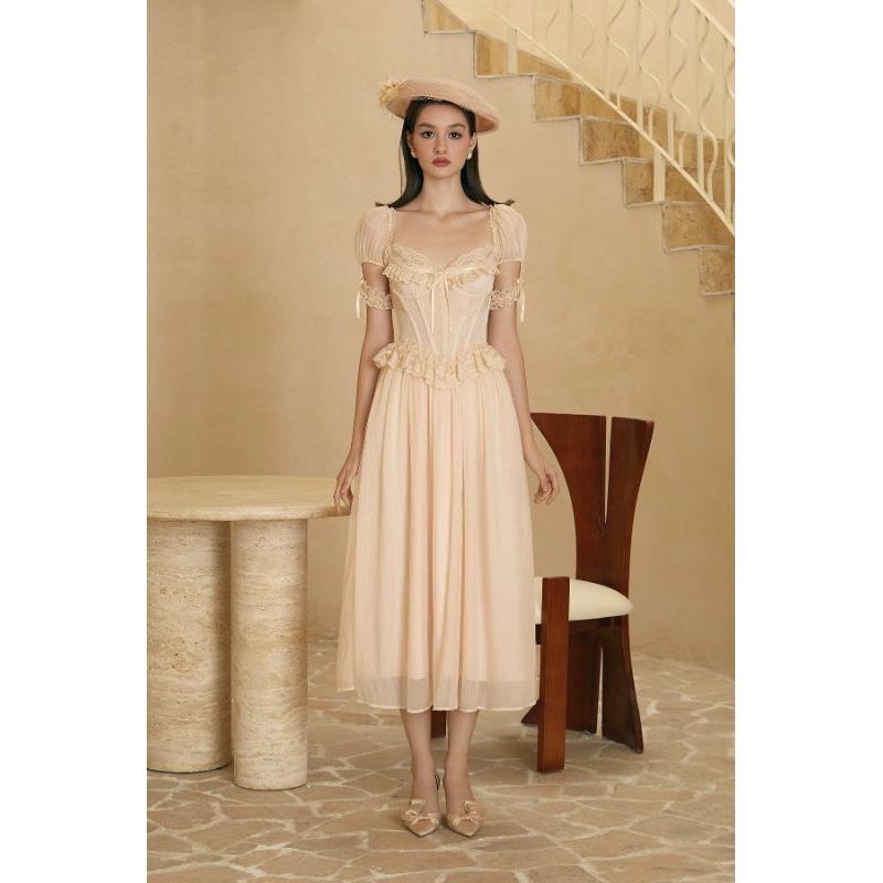 Jual [ PRE-ORDER ] LACEMADE - Cheryl Lady Corset Dress | Shopee Indonesia