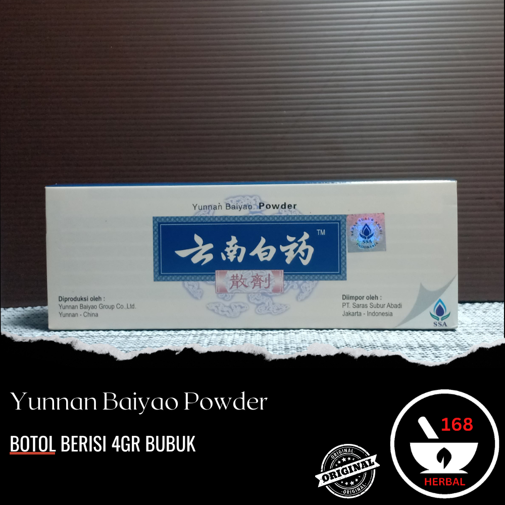 Yunnan Yunan Baiyao Powder (Bubuk) - Obat luka dalam ,penyembuhan luka