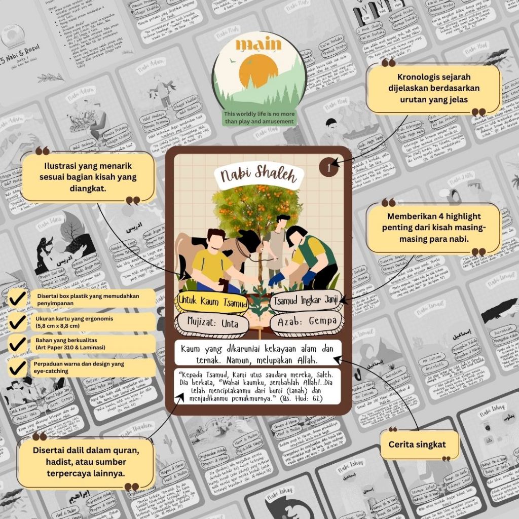 Jual MAIN - Flash Card / Flash Card Islami / Kuartet Islami / Kuartet ...