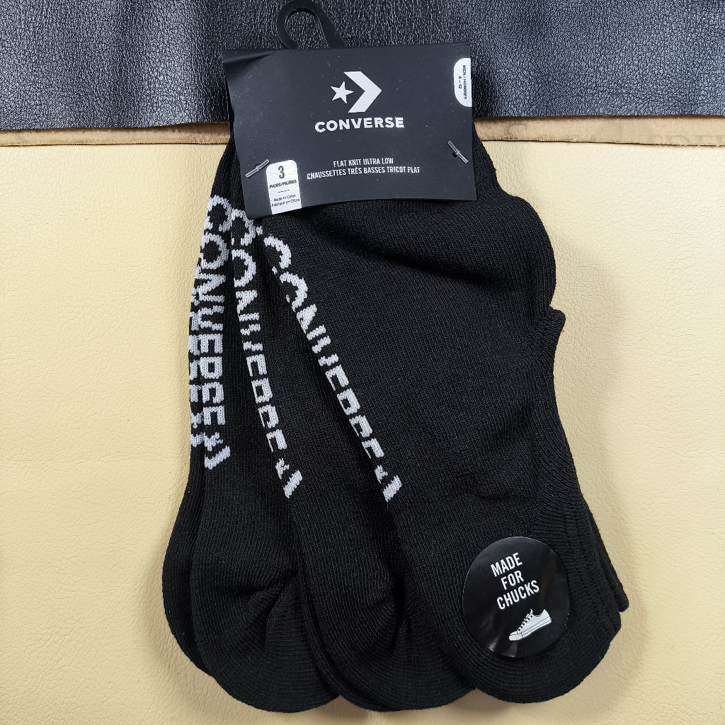 Jual Kaos Kaki Converse Invisible Socks 3pairs Men and Women