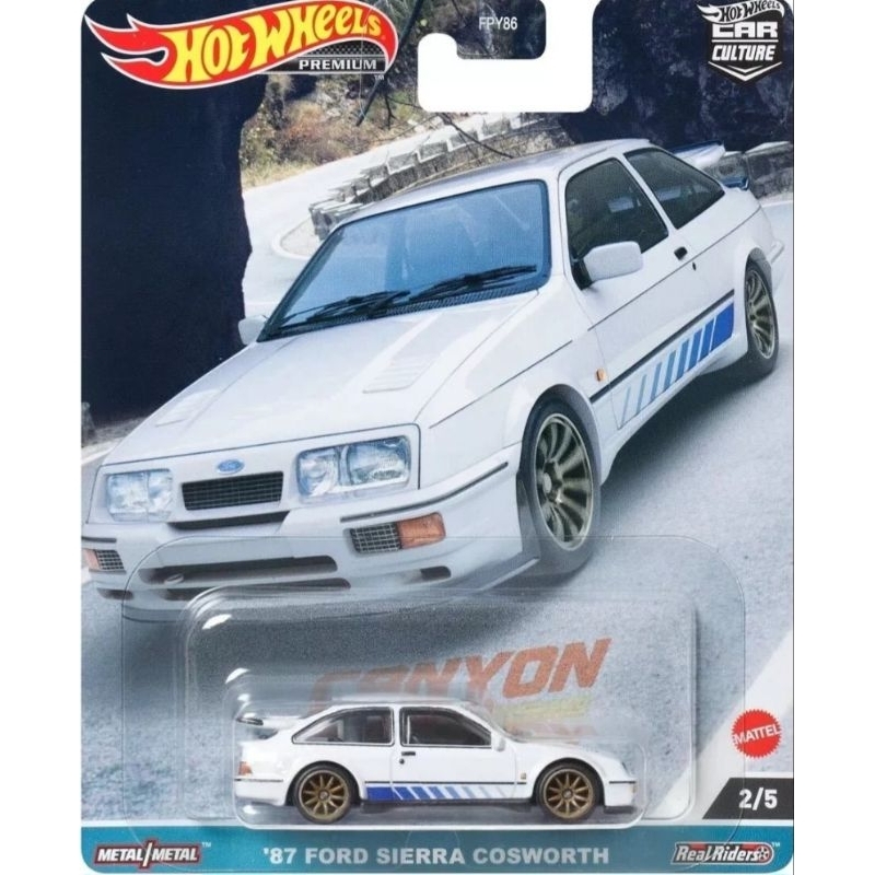 Jual Hot Wheels Premium - 2023 Canyon Warriors 2/5 '87 Ford Sierra ...